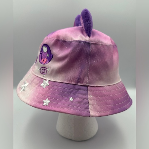 Aphmau MeeMeows Galaxy Cat Bucket Hat Cap With Ears Lavender & White Tye Dye - Picture 2 of 7